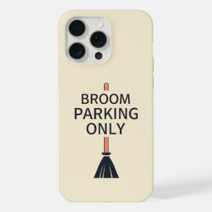 Coque iPhone 15 Pro Max Stationnement de Balai uniquement Sorcière Hallowe