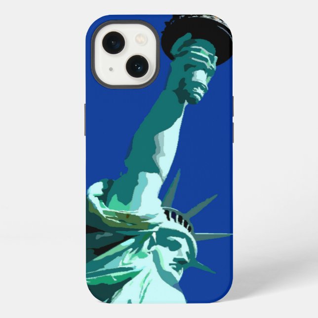 Coque iPhone Statue de la Liberté (Verso)