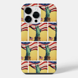 Coque Pour Pour iPhone 14 Pro Max Statue de la Liberté - USA