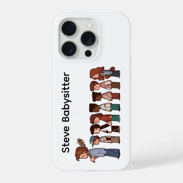Coque iPhone Steve the Babysitter Stranger Things Phone Case —  (Verso)
