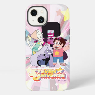 Etui iPhone 13 Steven Universe Crystal Gem Group Huddle