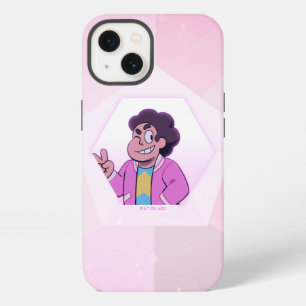 Etui iPhone 13 Steven Universe Portrait de Diamant Rose