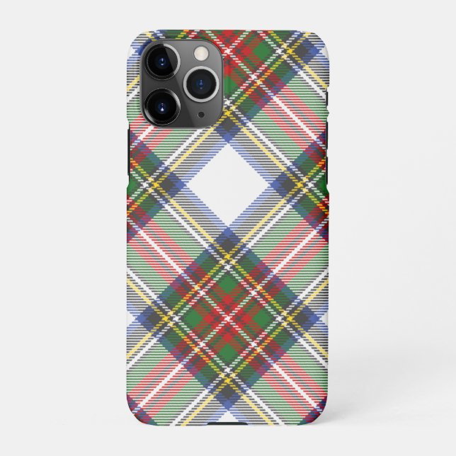 Coque iPhone Stewart Royal Dress Plaid Scottish Motif (Dos)