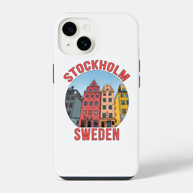 Coque iPhone Stockholm Suède (Verso)