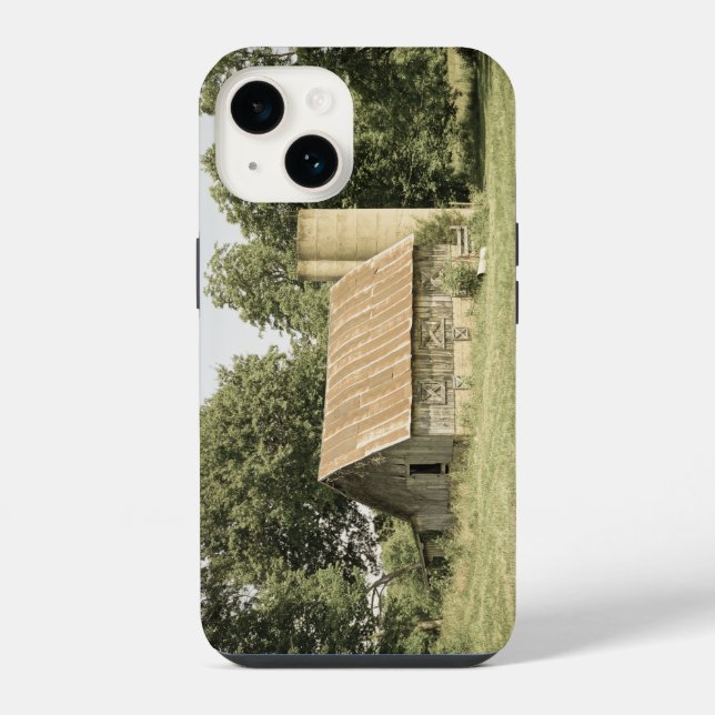 Coque iPhone Strafford Mo Barn Antique (Verso)