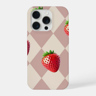 Coque iPhone 15 Pro Strawberry Case for iPhone 15 Pro by Case