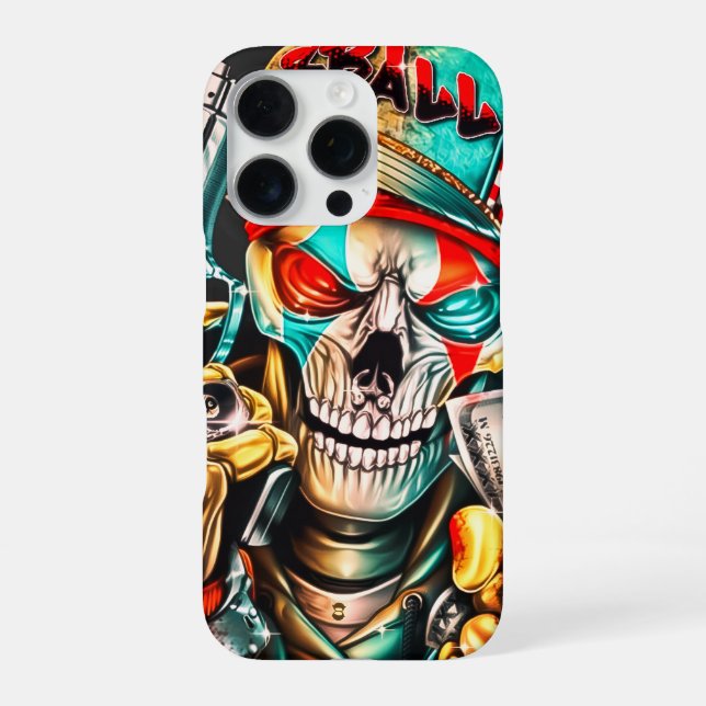 Coque iPhone Street Hustle Urban King Premium Glossy Poster (Verso)