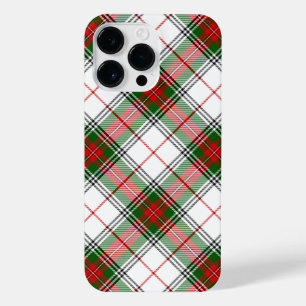 Coque Pour Pour iPhone 14 Pro Max Stuart / Stewart Red Green White Plaid