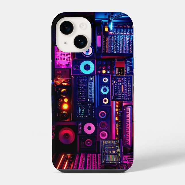 Coque iPhone Studio de musique (Verso)