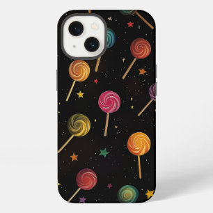 Etui iPhone 13 Sucettes dans l'espace - Galaxie Étoiles Arc-en-Ci