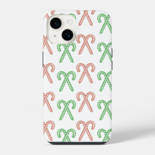 Coque Pour iPhone 14 Sucre de canne/menthe poivrée