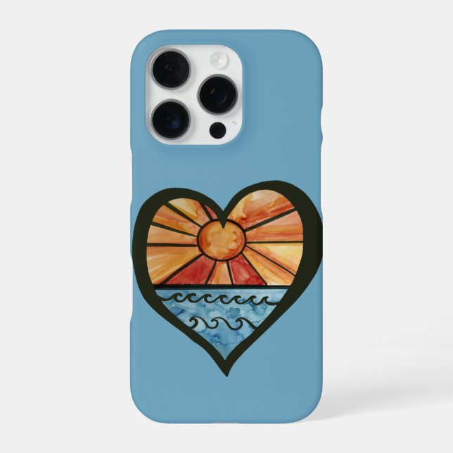 Coque iPhone Summer Beach (Verso)