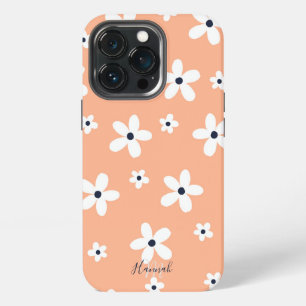 Etui iPhone 13 Pro Summer Boho White Daisy Flowers