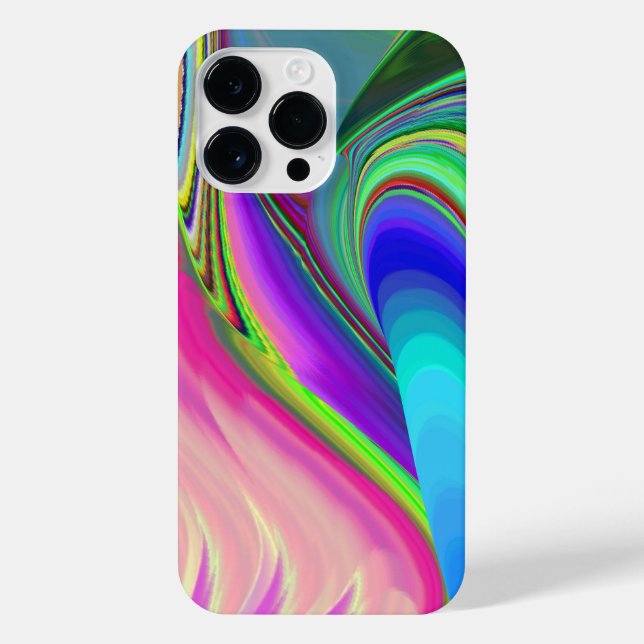 Coque iPhone Summerfeel, Rainbowart 3D Abstrait (Verso)