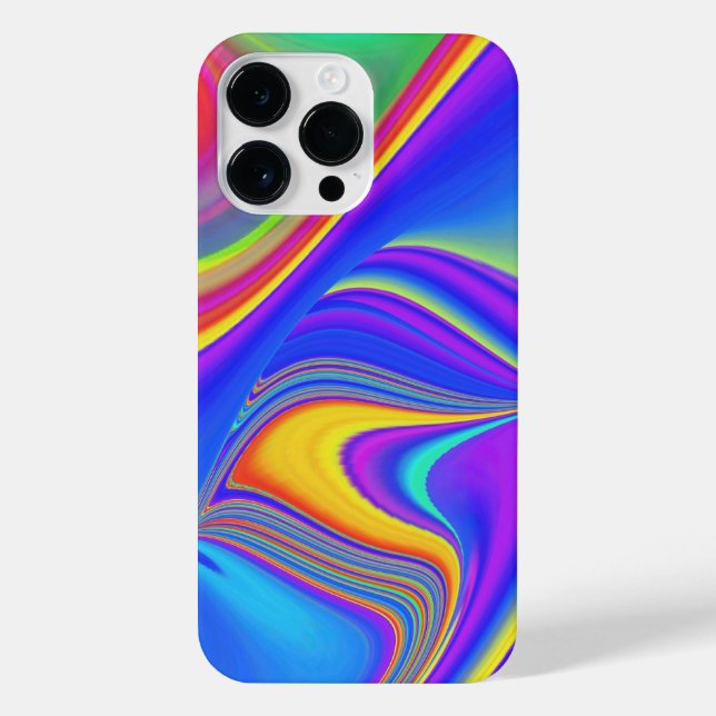 Coque iPhone Summerfeel, Rainbowart 3D Abstrait (Verso)