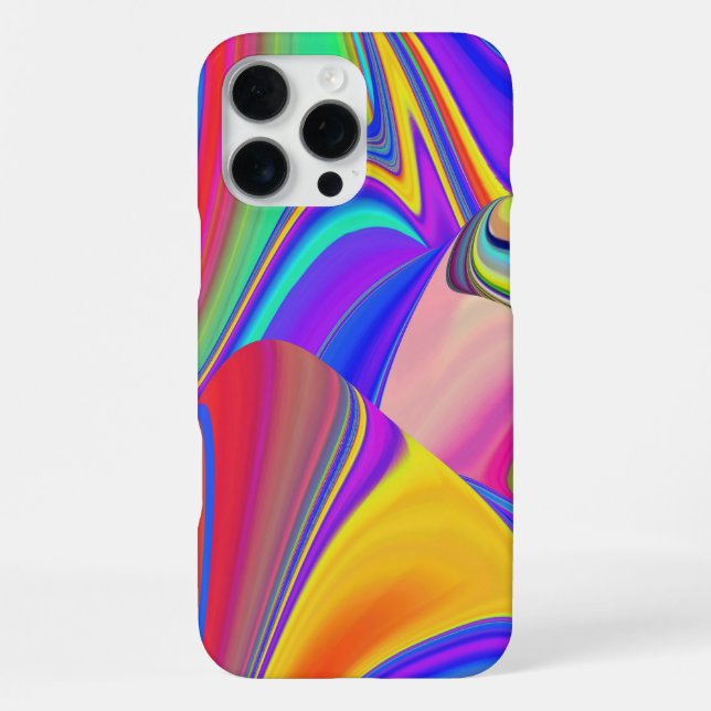 Coque iPhone Summerfeel, Rainbowart 3D Abstrait (Verso)