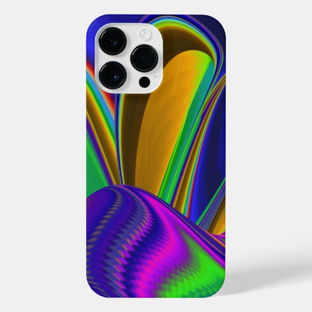 Coque iPhone Summerrainbow, Rainbowart 3D Abstrait (Verso)