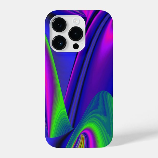Coque iPhone Summerrainbow, Rainbowart 3D Abstrait (Verso)