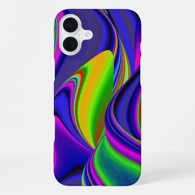Coque iPhone Summerrainbow, Rainbowart 3D Abstrait (Verso)