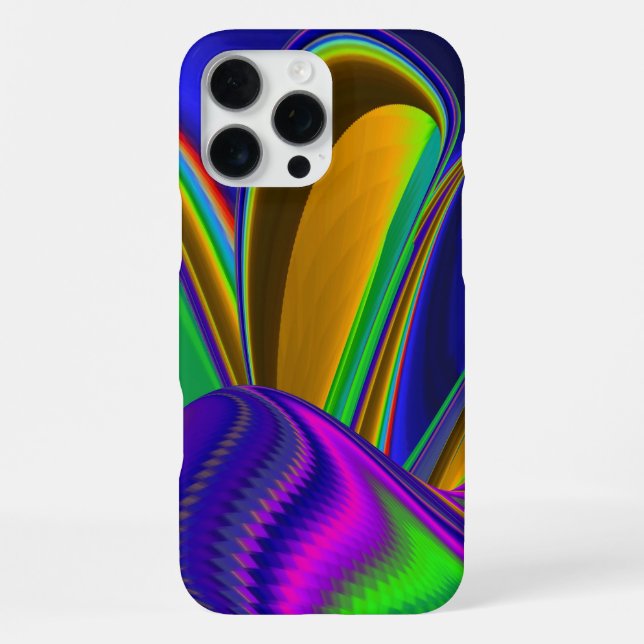 Coque iPhone Summerrainbow, Rainbowart 3D Abstrait (Verso)