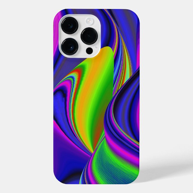 Coque iPhone Summerrainbow, Rainbowart 3D Abstrait (Verso)