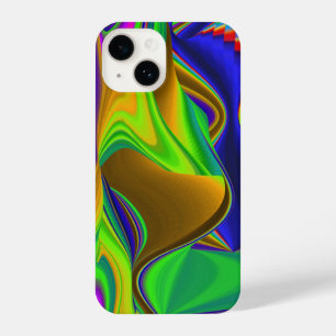 Coque Pour iPhone 14 Summerrainbow, Rainbowart 3D Abstrait