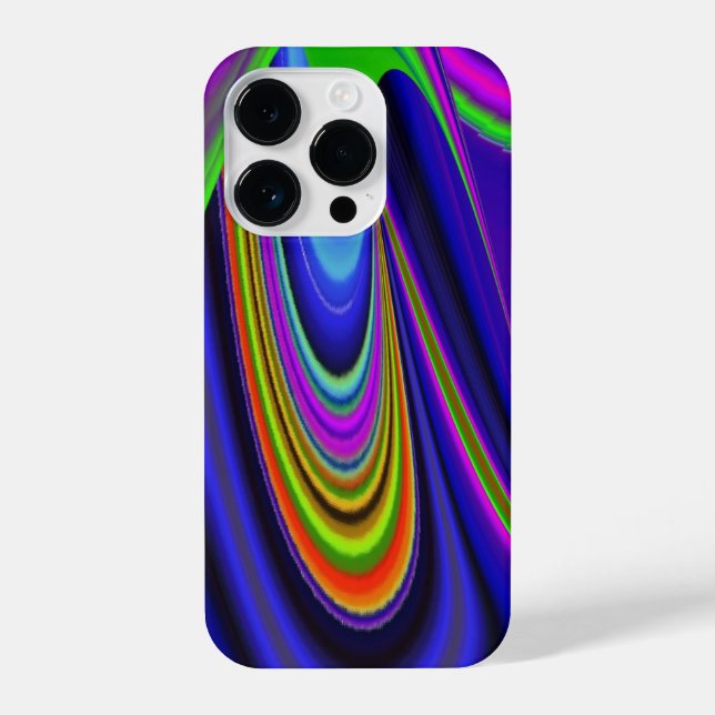 Coque iPhone Summerrainbow, Rainbowart 3D Abstrait (Verso)