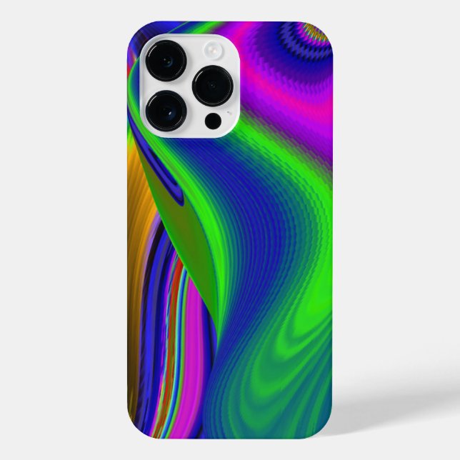 Coque iPhone Summerrainbow, Rainbowart 3D Abstrait (Verso)
