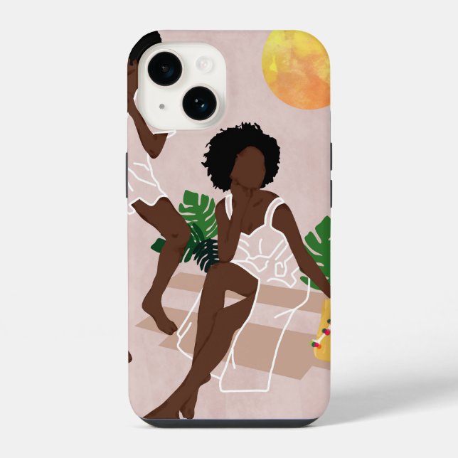 Coque iPhone Sunlit Queens (Verso)