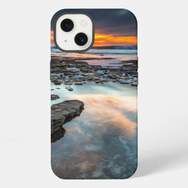 Coque iPhone Sunset from the tide pools (Verso)