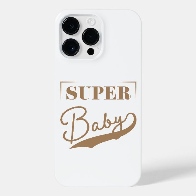 Coque iPhone Super bébé (Verso)