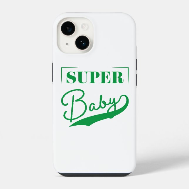Coque iPhone Super bébé (Verso)