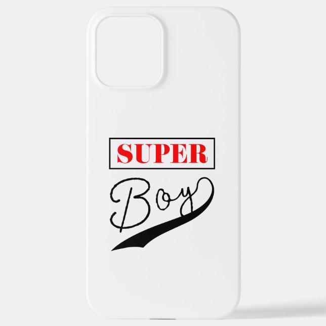Coque iPhone Super Boy (Verso)