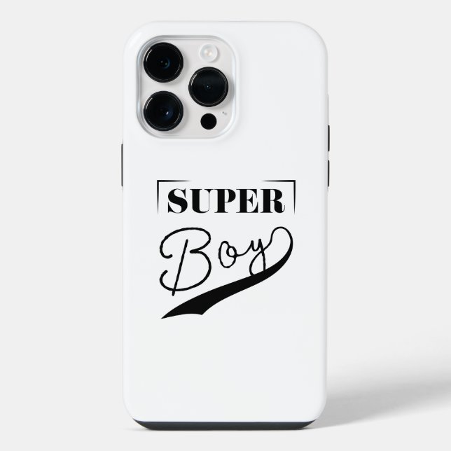 Coque iPhone Super Boy (Verso)