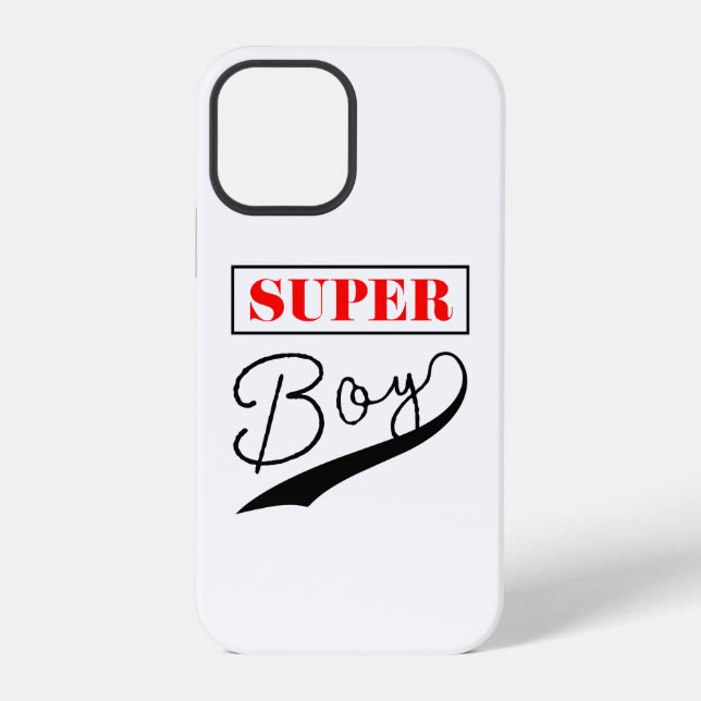 Coque iPhone Super Boy (Verso)