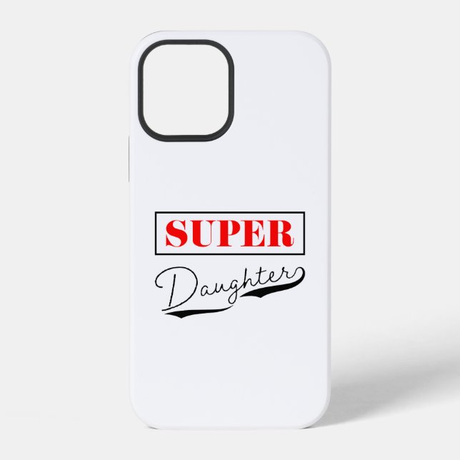 Coque iPhone Super Fille (Verso)