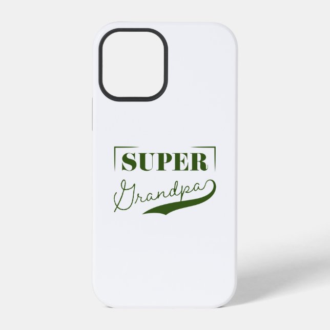 Coque iPhone Super Grand-père (Verso)