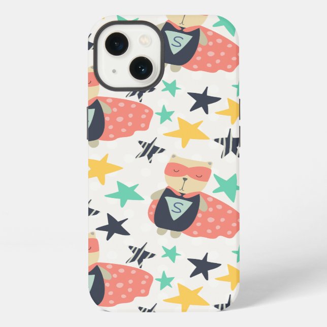 Coque iPhone Super Héros Star (Verso)