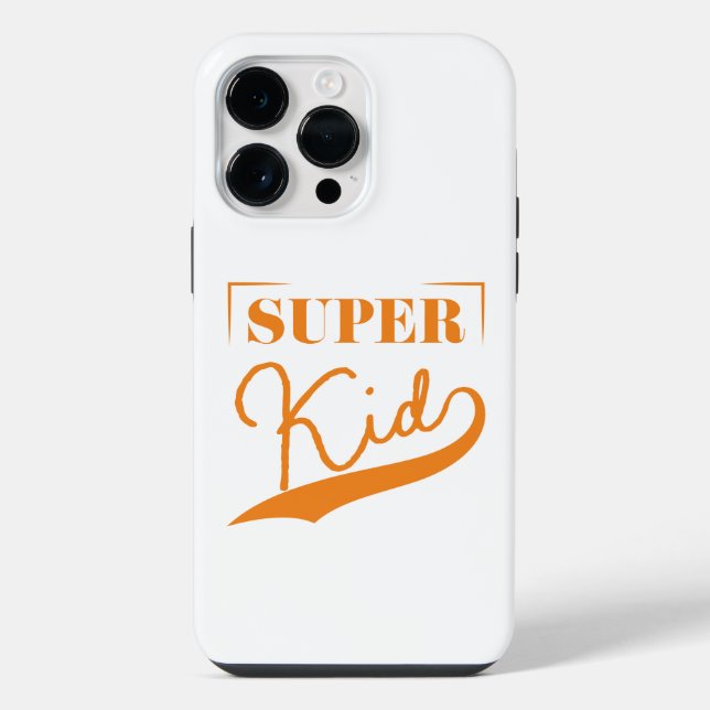 Coque iPhone Super Kid (Verso)