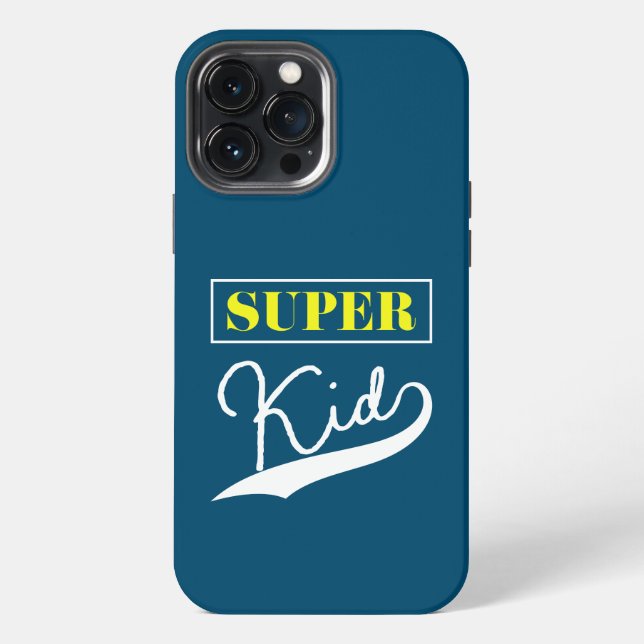 Coque iPhone Super Kid (Verso)
