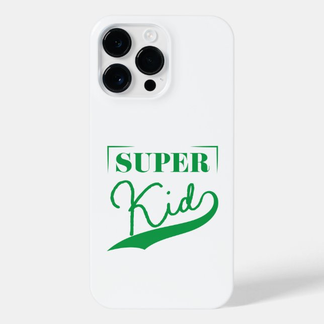 Coque iPhone Super Kid (Verso)