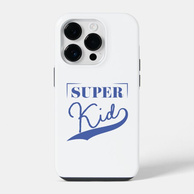 Coque iPhone Super Kid (Verso)