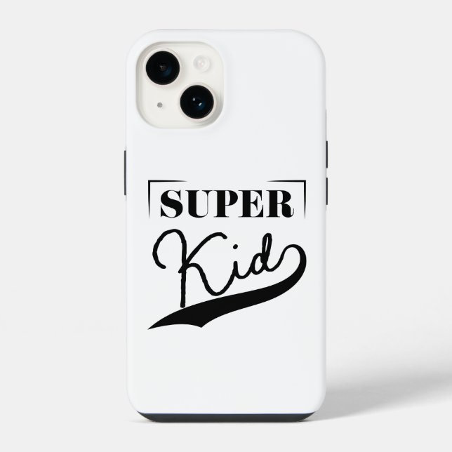 Coque iPhone Super Kid (Verso)
