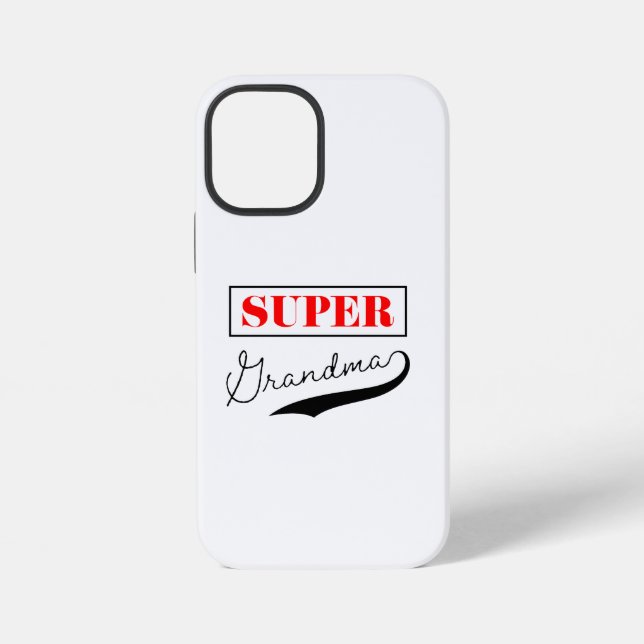 Coque iPhone Super Mamie (Verso)