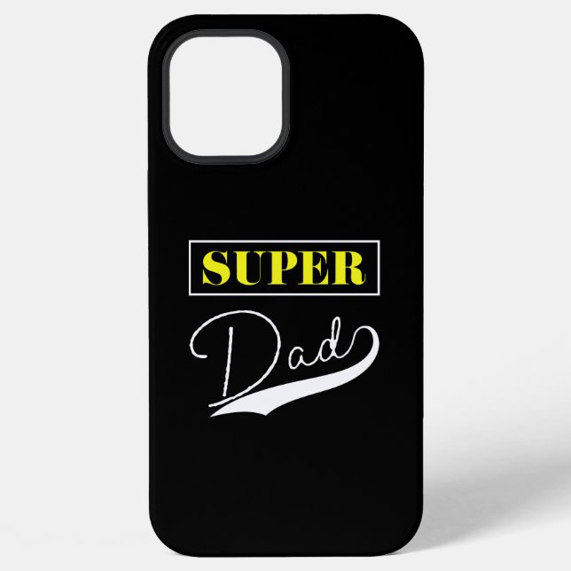 Coque iPhone Super Papa  (Verso)
