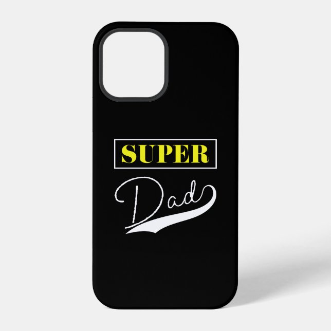 Coque iPhone Super Papa  (Verso)