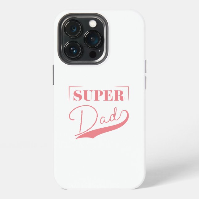 Coque iPhone Super papa (Dos)