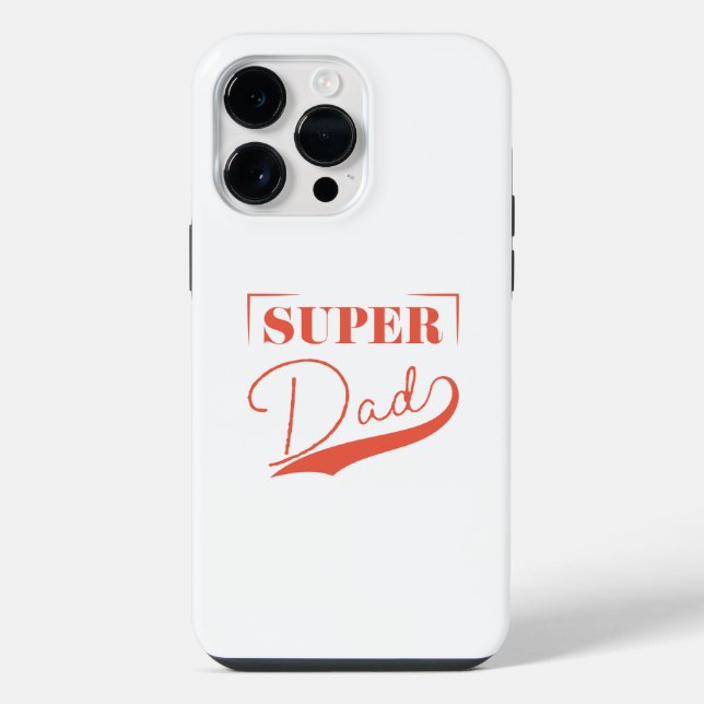 Coque iPhone Super Papa (Verso)