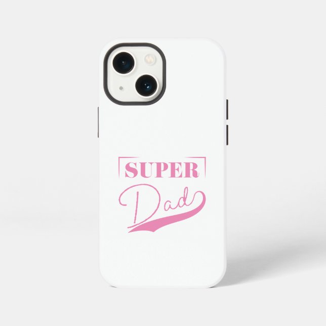Coque iPhone Super Papa (Verso)