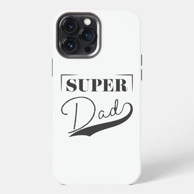 Coque iPhone Super Papa (Verso)
